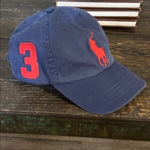Men’s Navy Blue Ralph Lauren Hat